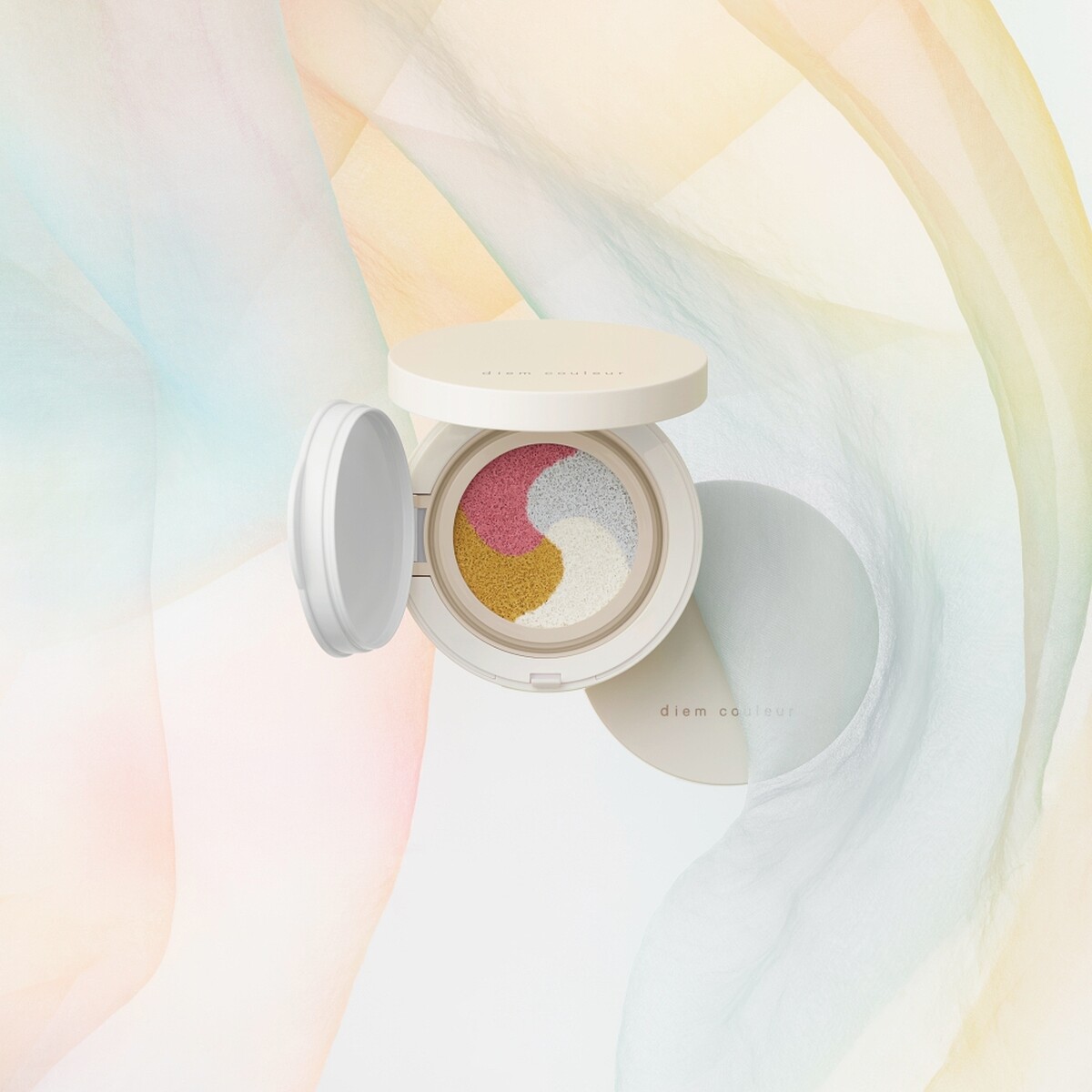 POLA花樣年華柔光幻彩氣墊粉形象圖。