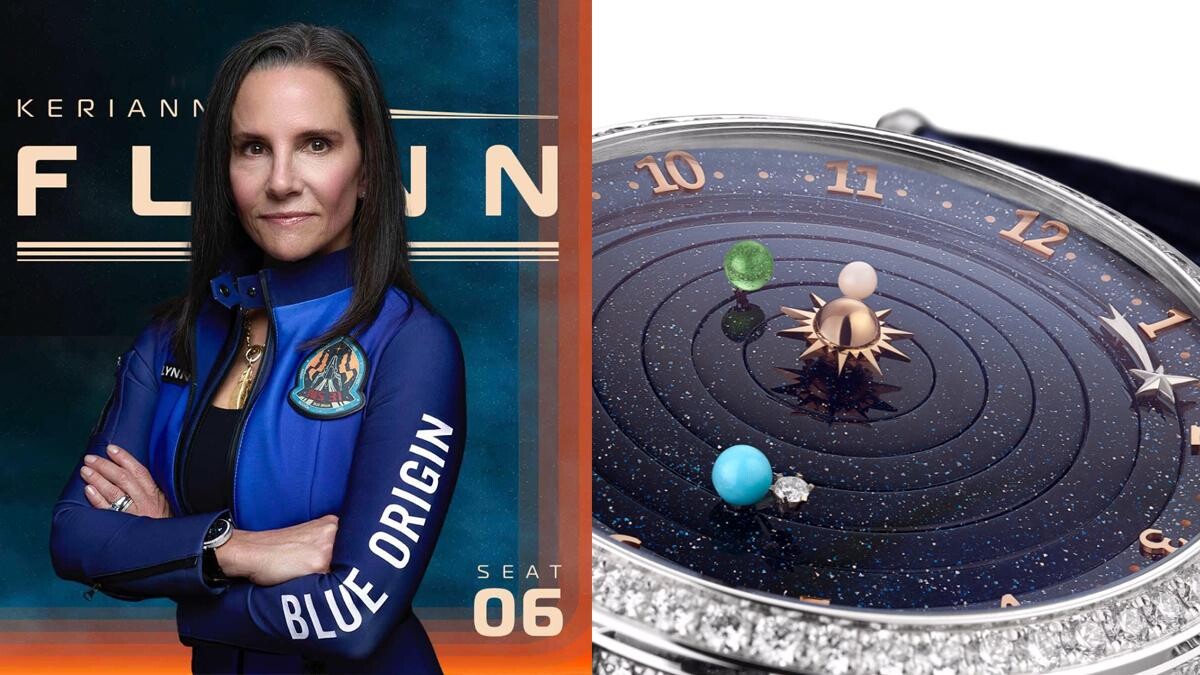 不只凱蒂佩芮，Van Cleef &amp;amp; Arpels也搭乘「藍源」，用錶一圓天文夢？