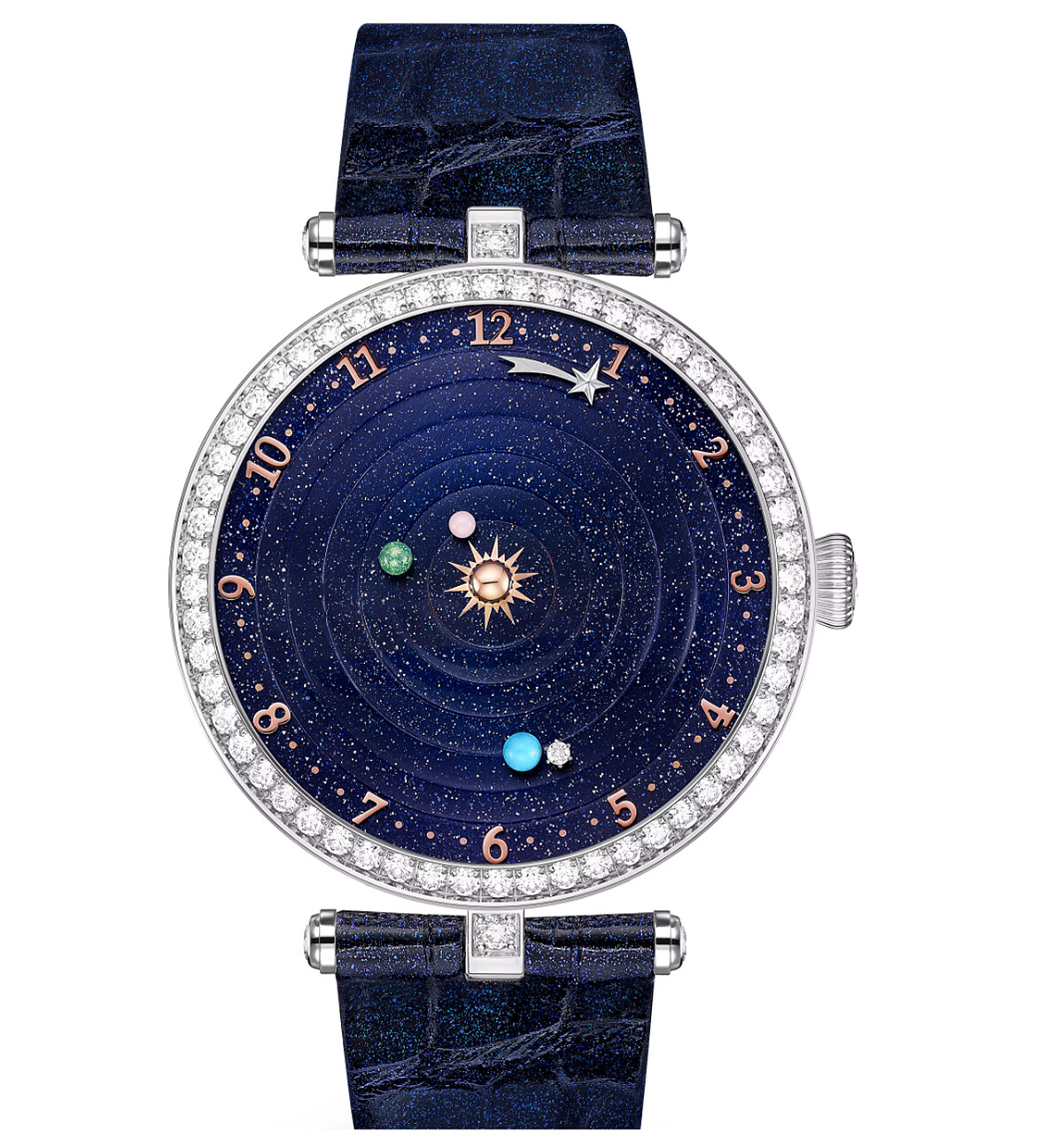 Van Cleef & Arpels 梵克雅寶 Poetic Complications 詩意複雜功能系列 Lady Arpels Plan&eacute;tarium腕錶