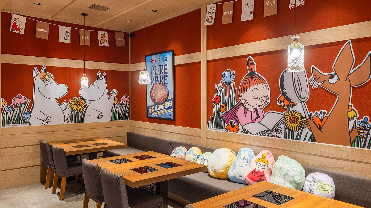 黑毛屋「MOOMIN姆明主題」店來了！進駐南港LaLaport，可愛店裝療癒登場