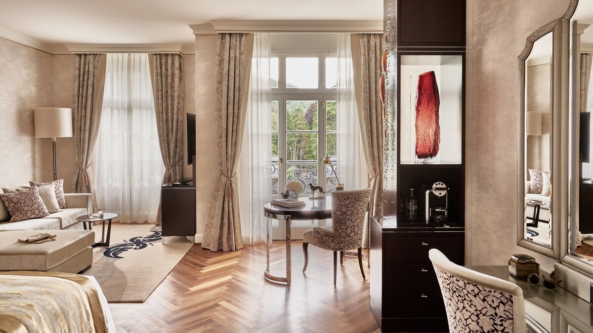 巴德拉格茲度假大酒店Grand Resort Bad Ragaz房間設計