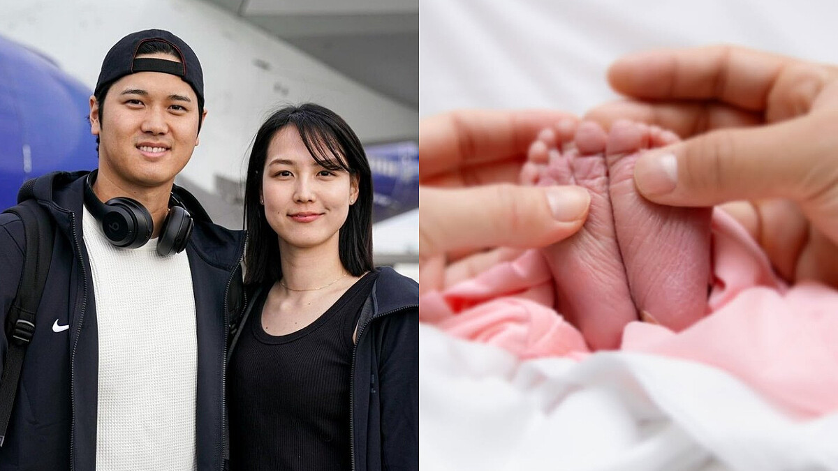 大谷翔平當爸！IG宣布老婆田中真美子生下女兒，甜曬寶寶小腳丫照