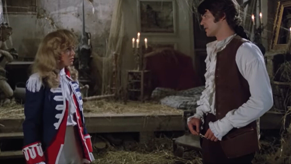 法國《凡爾賽玫瑰》電影,左為奧斯卡、右為安德烈