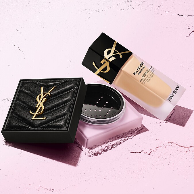 YSL恆久完美持久柔霧蜜粉(#04柔嫩紫)，NT2,950