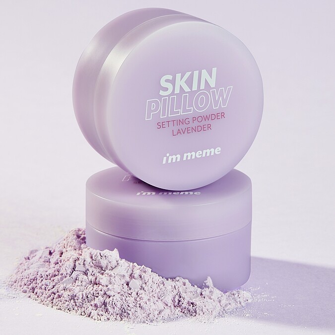 I&rsquo;M MEME我愛磨皮柔焦蜜粉(#薰衣紫)10g，NT450