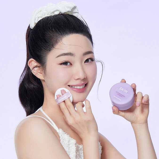 I&rsquo;M MEME我愛磨皮柔焦蜜粉(#薰衣紫)10g，NT450