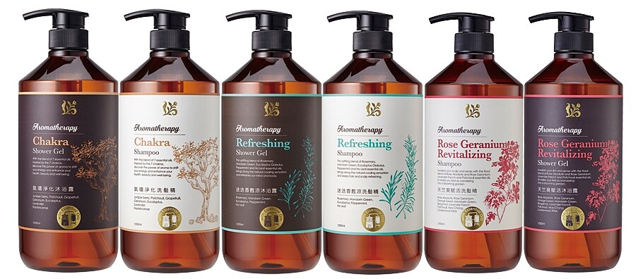 香草集天竺葵賦活/氣場淨化/迷迭香甦涼沐浴露大容量洗沐4件以上5折