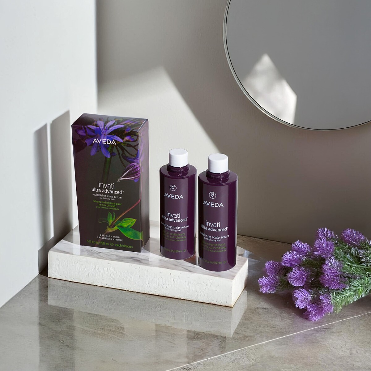 AVEDA蘊活煥欣豐盈菁華(環保兩件組)