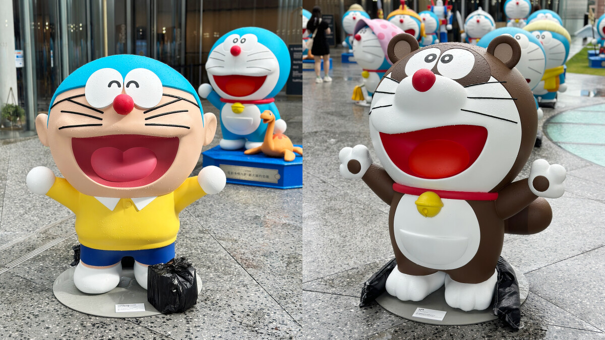 《100%哆啦A夢&FRIENDS 巡迴特展 香港站》展出100隻造型哆啦A夢！Photo／Benny