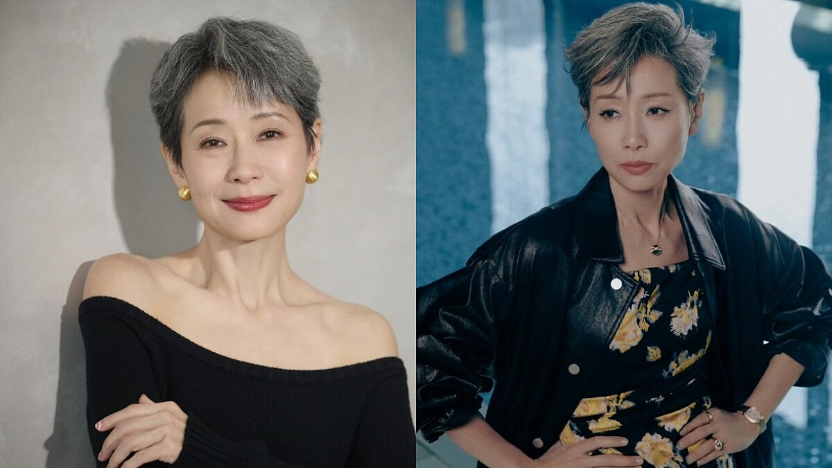 62歲葉童《乘風2025》又帥又美！堅持不染白髮的她：「與其改變容貌，不如從接納自己開始」