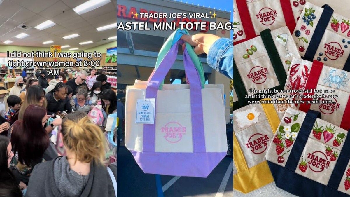 美國人瘋搶Trader Joe’s迷你托特包！百元平價包暴漲破三萬，到底紅什麼？