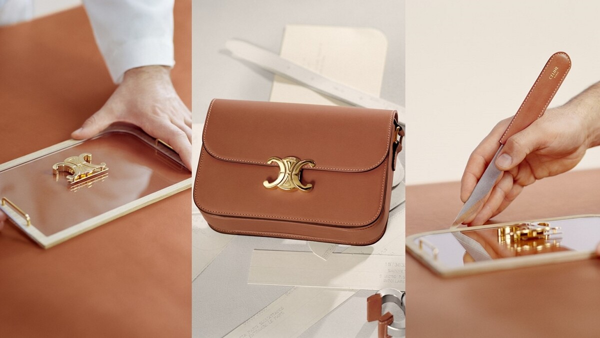 承襲法國巴黎優雅美學，CELINE 匠藝工坊以精湛的工藝技術，創作出一系列值得典藏的CELINE 奢華皮具系列