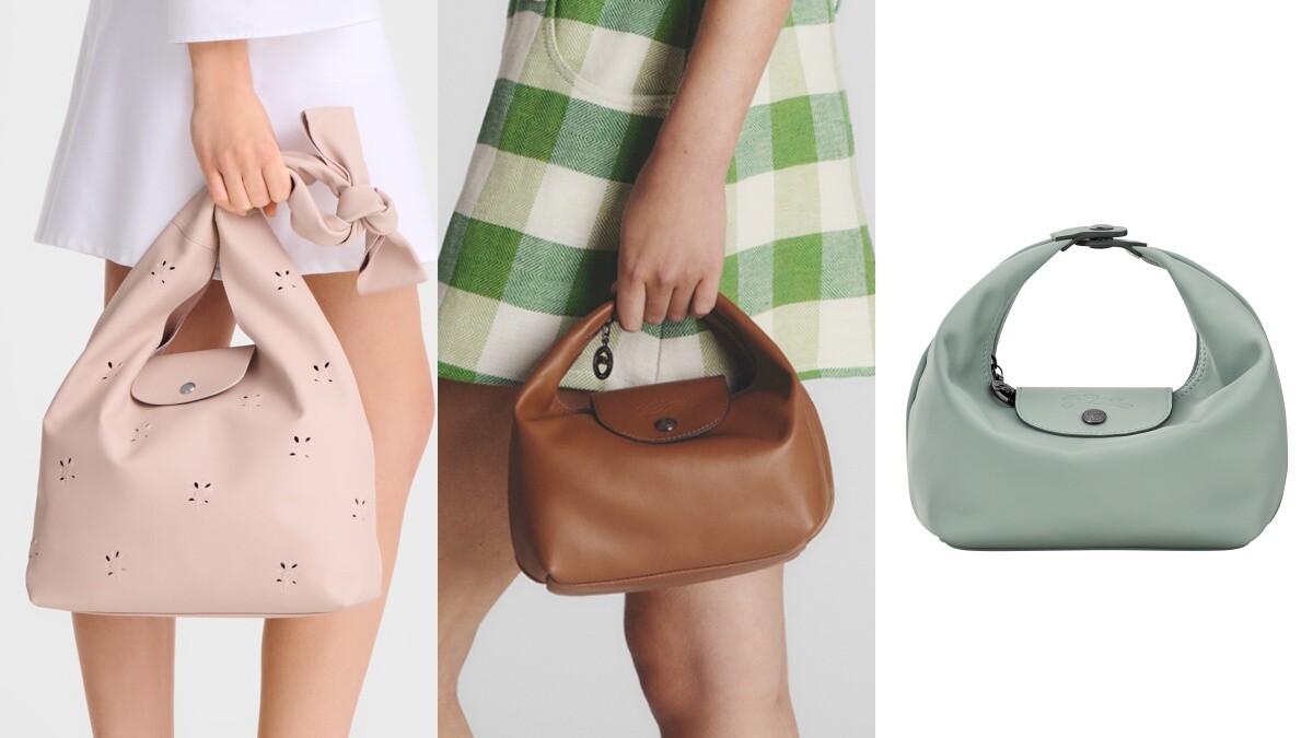 【Threads上紅什麼】Longchamp迷你「便當袋」被問爆，手提包型超可愛，還有肩背類似款可選