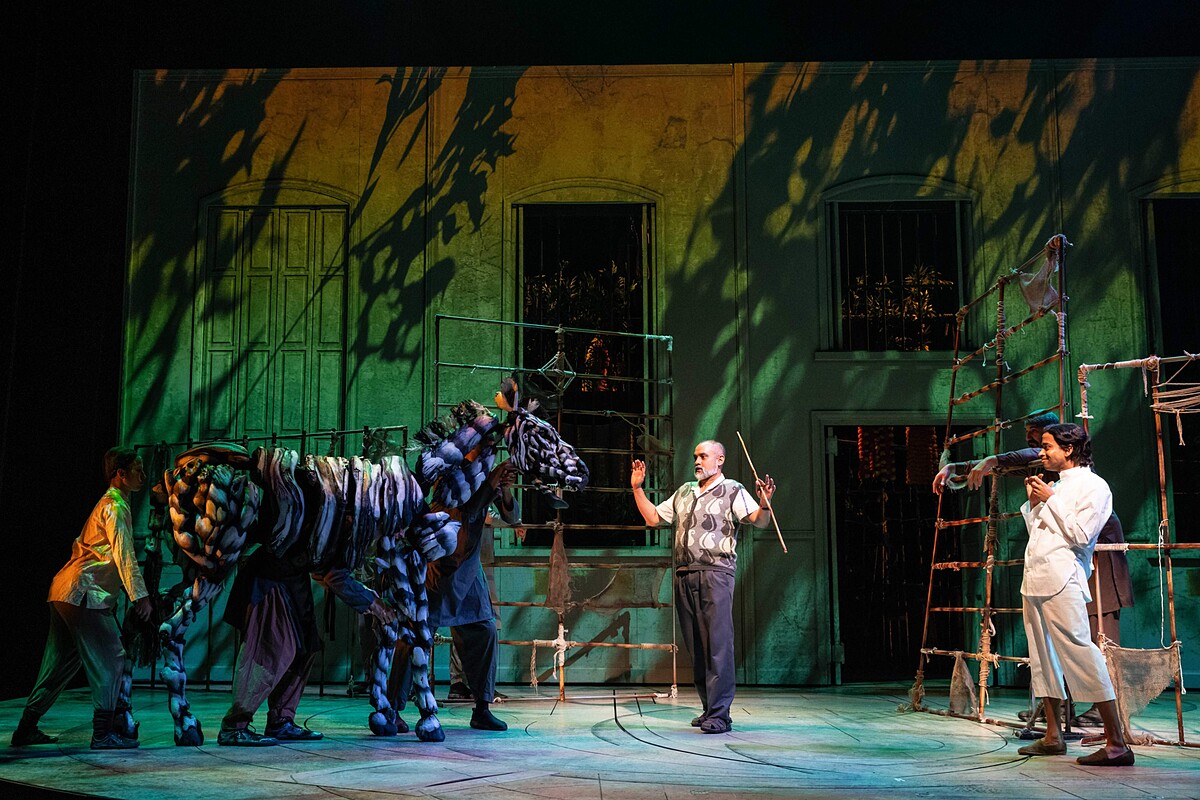 《少年PI的奇幻漂流》舞台劇劇照（攝影｜Johan Persson）