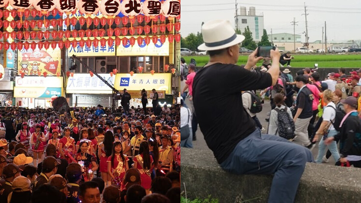 媽祖遶境化作藝術風景，劉小東以寫生視角溫柔展現台灣信仰的力量