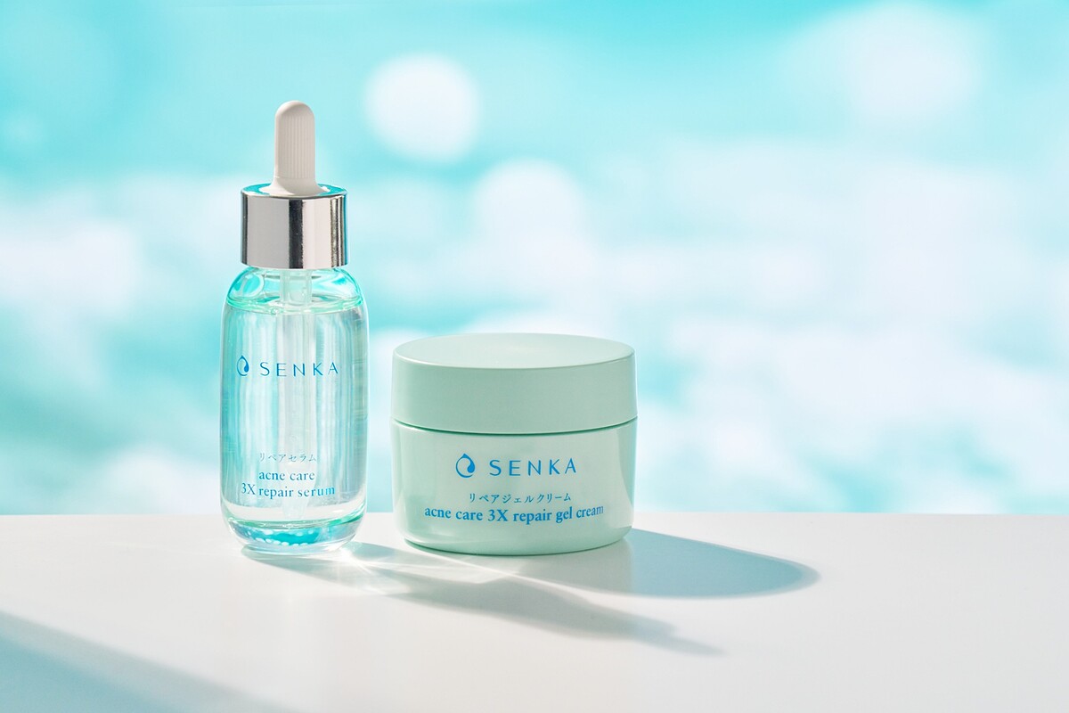 專科淨荳煥膚修護系列情境圖。