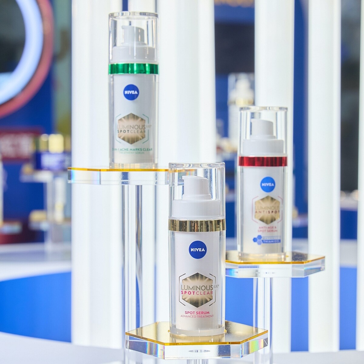 妮維雅LUMINOUS630&reg;淡斑煥白系列。