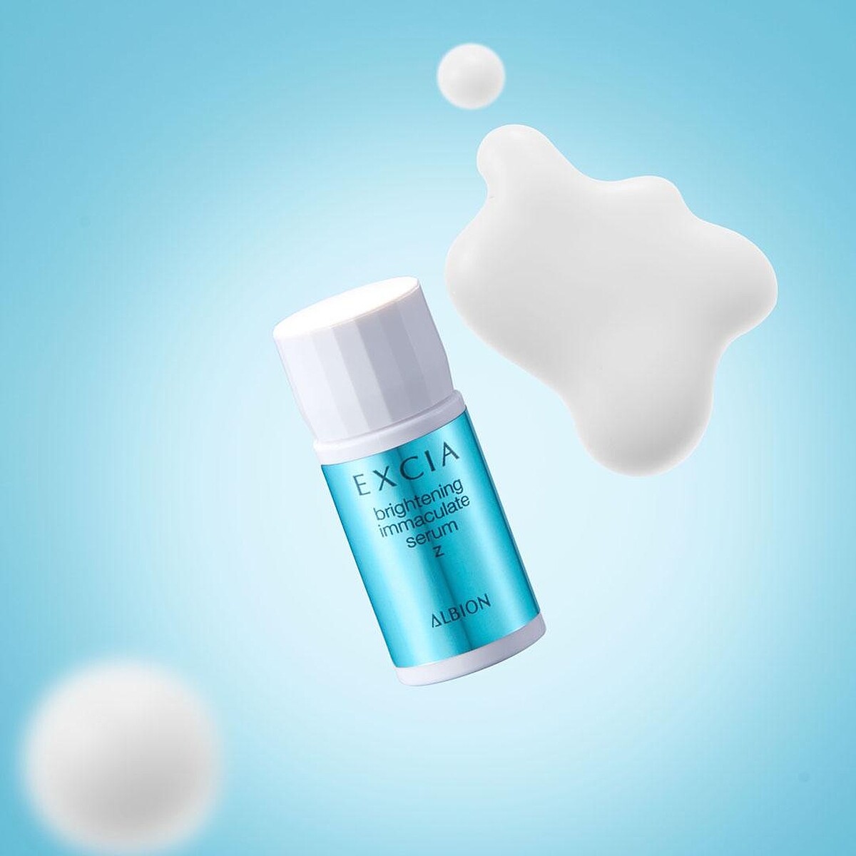 ALBION妃思雅綻白之源超能激光安瓶Z情境圖。