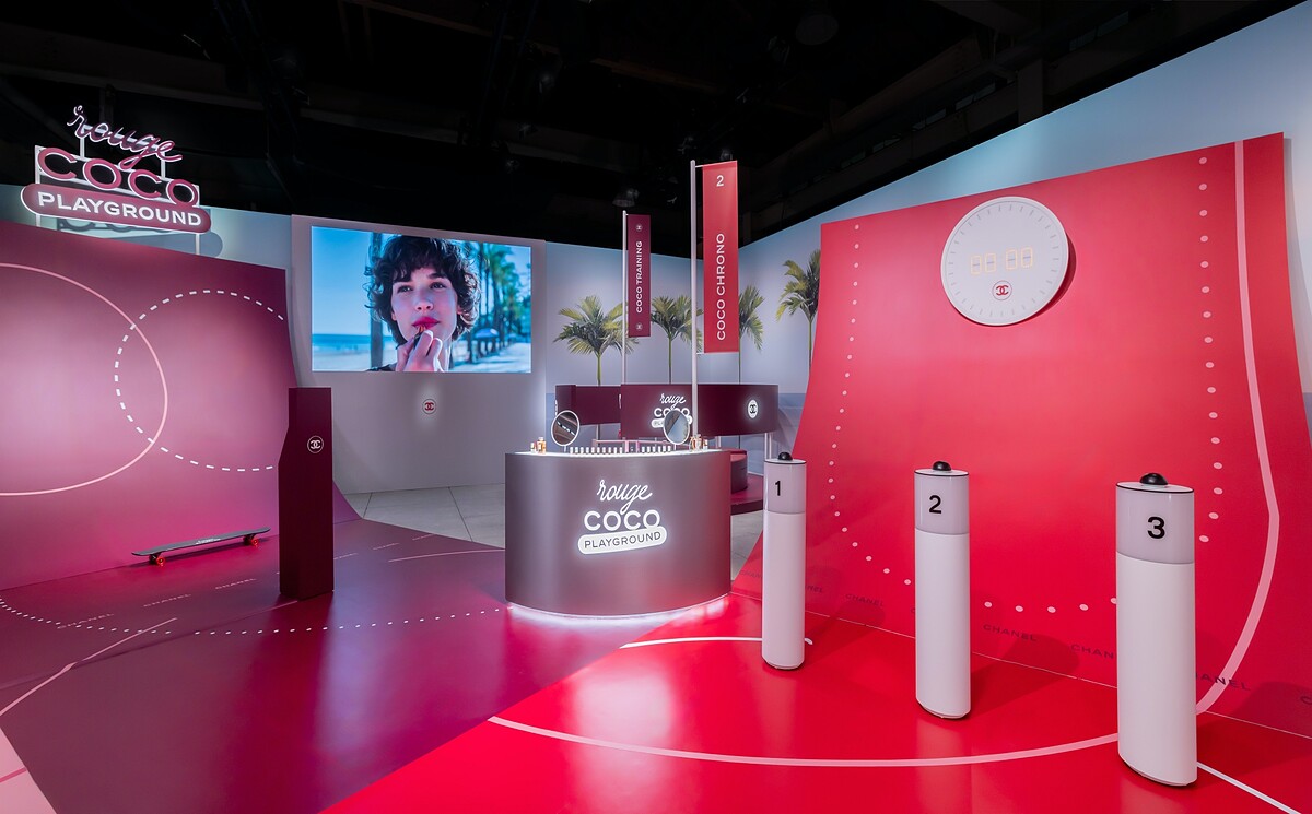 香奈兒COCO玩色遊樂園的COCO計時挑戰。