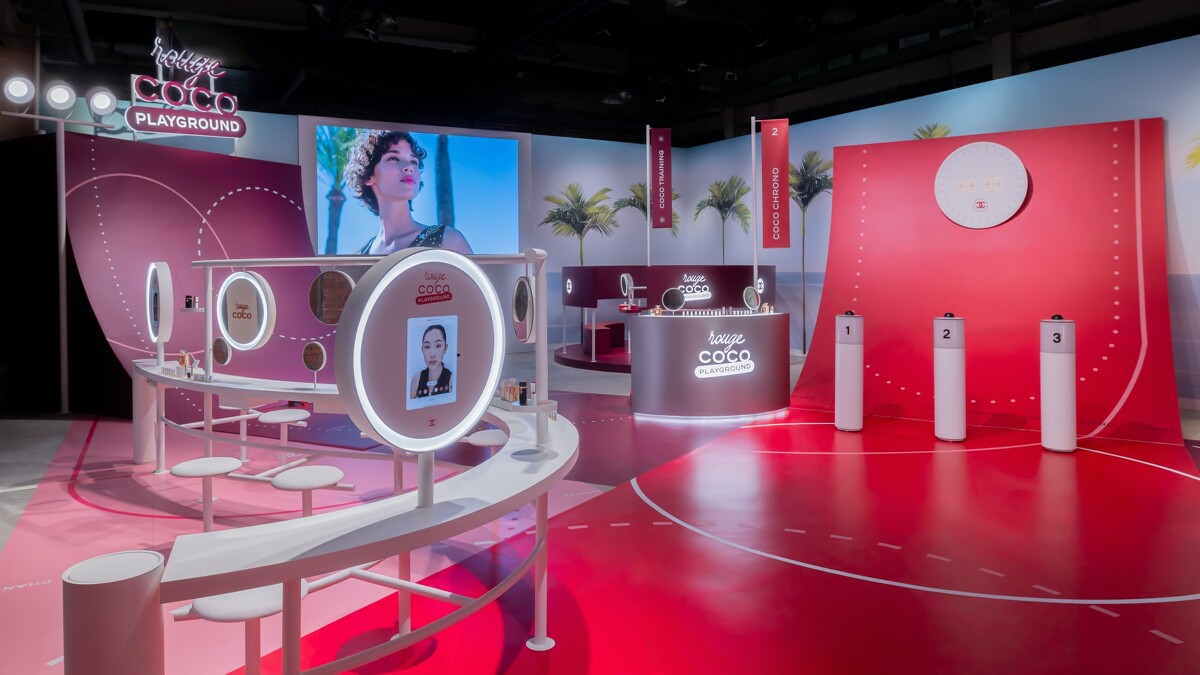 香奈兒COCO玩色遊樂園的COCO唇彩測驗。