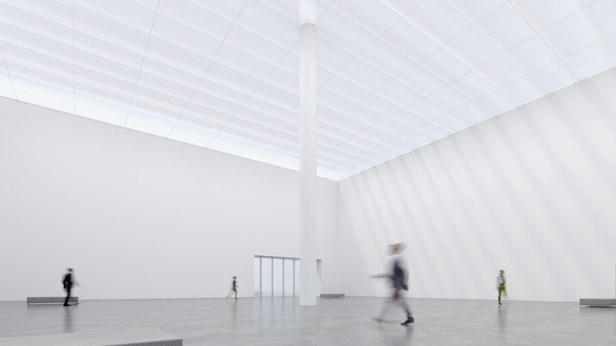 臺中市立美術館展廳示意圖