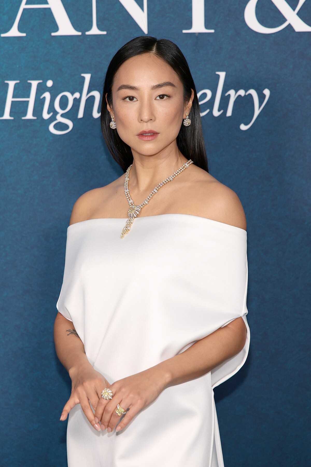 Greta Lee出席Tiffany Blue Book 2025 《Sea of Wonder 瑰海奇珍 》晚宴