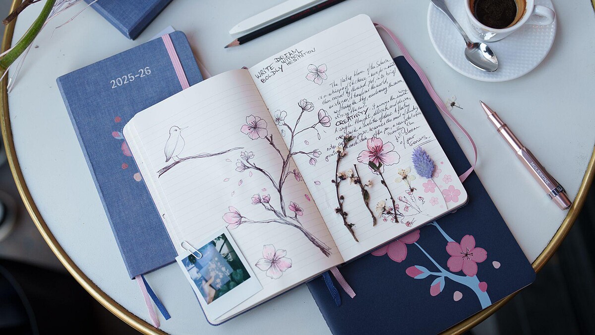 Moleskine櫻花系列筆記本2025浪漫粉嫩全新登場｜握筆情意，釋放你的心聲，與自然對畫