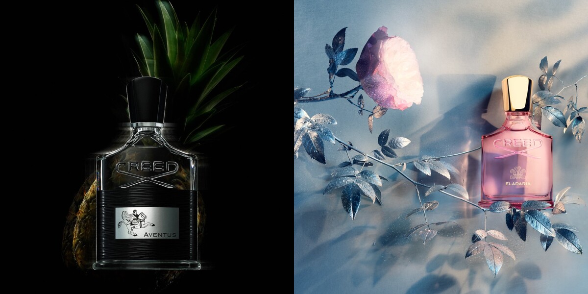 左-CREED阿文圖斯；右-CREED 晨曦玫瑰。