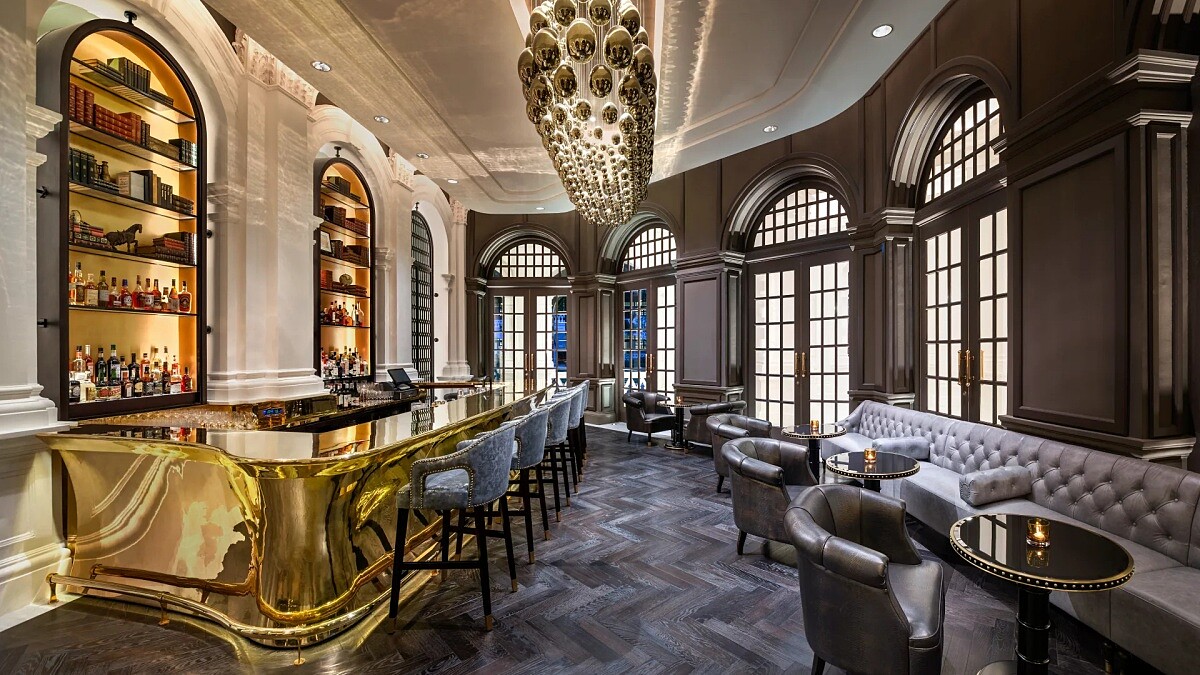 館內的「作家酒吧」（Writers Bar）是眾多文人雅士造訪之地