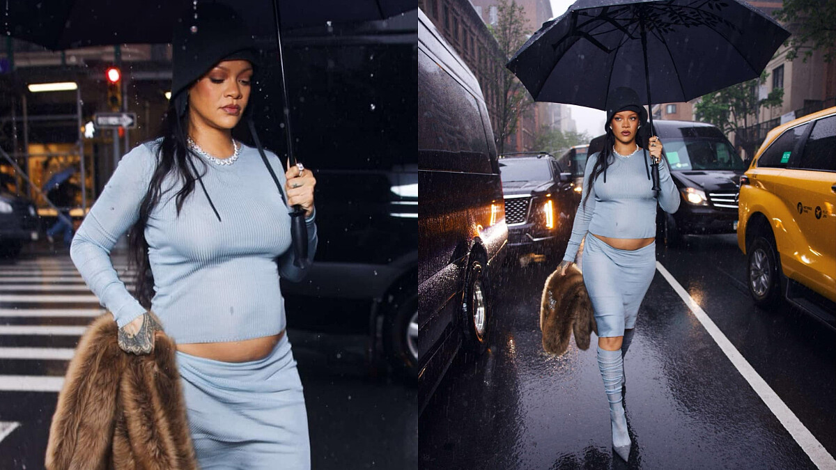 Rihanna蕾哈娜懷第三胎了！Met Gala 2025孕肚再度成焦點，與A$AP Rocky迎來第三個孩子