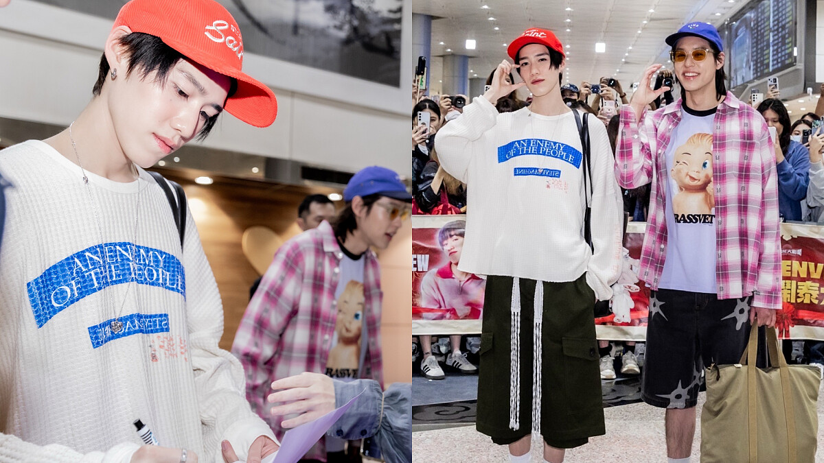 BKPP來台灣了！《冥婚鬧泰大》雙帥Billkin、PP Krit合體「好想念粉絲們」