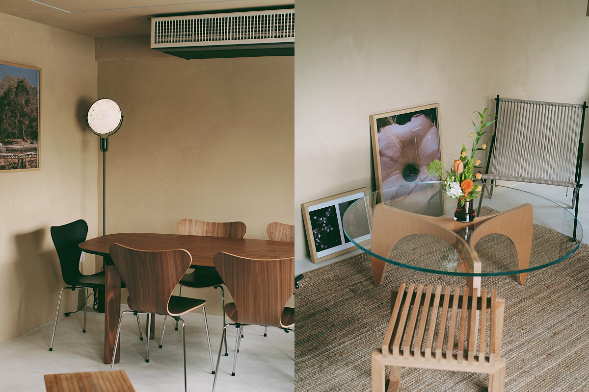 二樓空間設置了許多經典座椅。