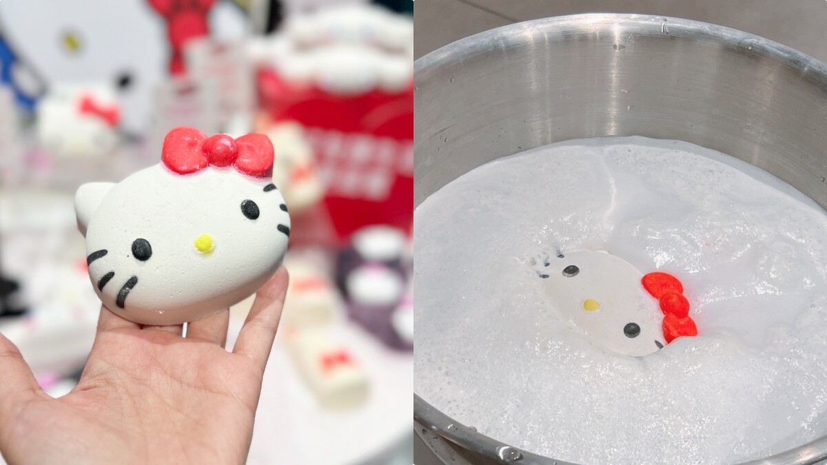 LUSH Hello Kitty汽泡彈，NT380