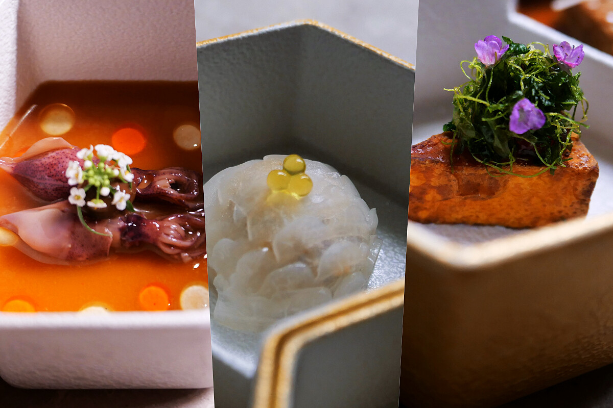 菜色完整傳遞從記憶出發、回望文化，亦向當代創意致意的精神。