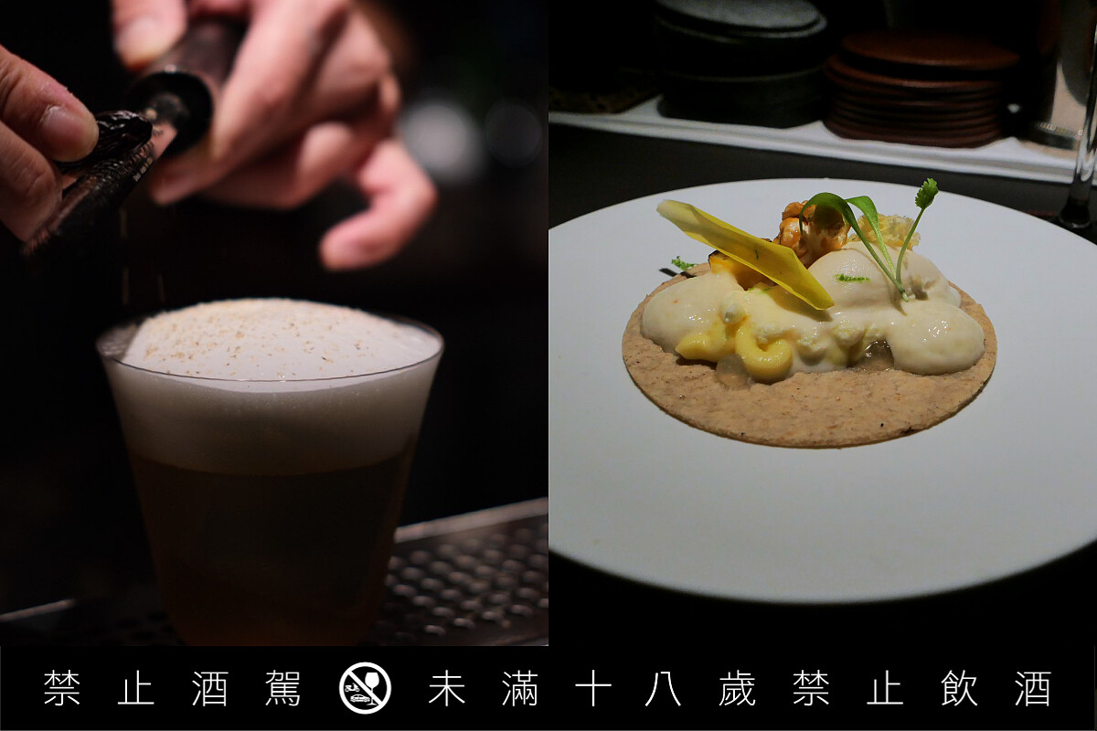 米其林一星Impromptu餐廳主廚李皞（Paul Lee）端出他的私房點心-塔可、白巧克力、辣椒。