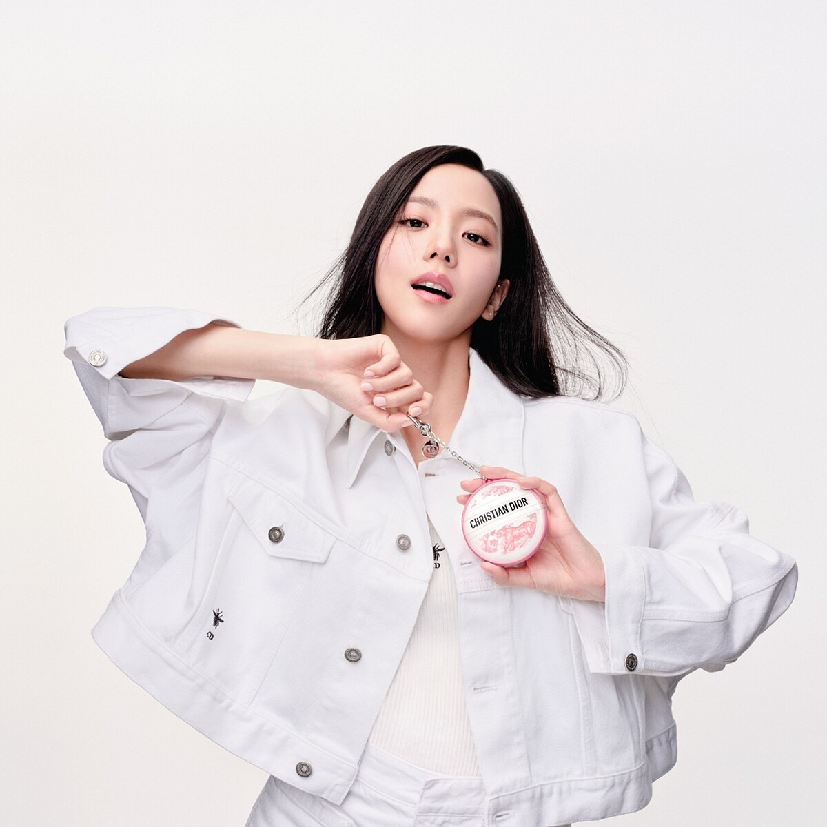 迪奧緹花全能修護霜X粉紅約依吊飾50ml，NT2,500