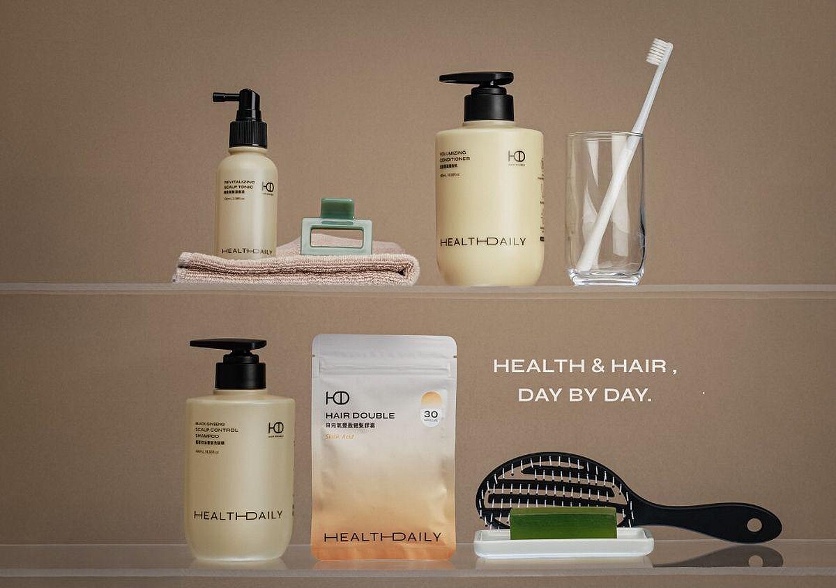 HD好日生醫研發多款秀髮養護產品。