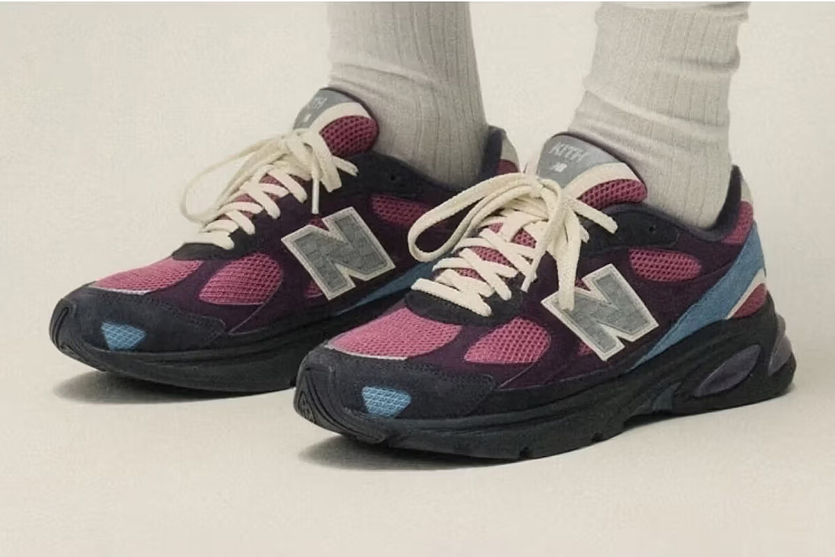 Kith x New Balance 2010 聯名鞋款 紫粉灰配色