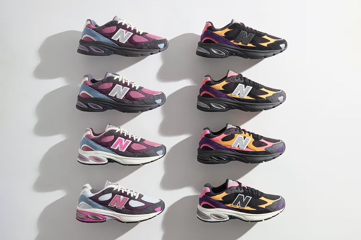Kith x New Balance 2010 鞋款側面與鞋舌細節