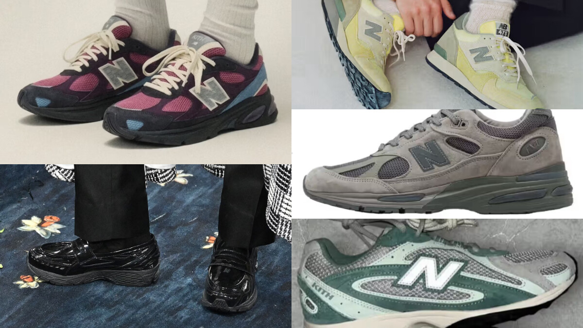 五雙鞋頭必入手 New Balance 盤點！New Balance 2010 x Kith、英國製991v2...入手資訊一次看