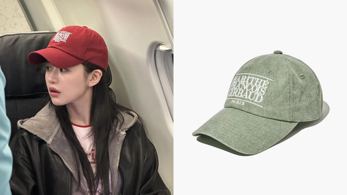 高允貞同款 Marith&eacute; Francois Girbaud Logo棒球帽