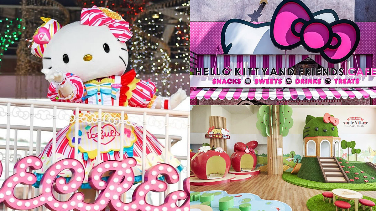 全球7大Hello Kitty景點可愛爆表！三麗鷗主題樂園、粉紅博物館必須朝聖