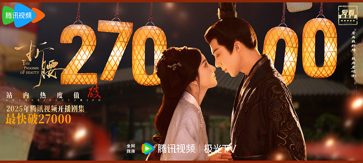 電視劇《折腰》主要演員劉宇寧與宋祖兒