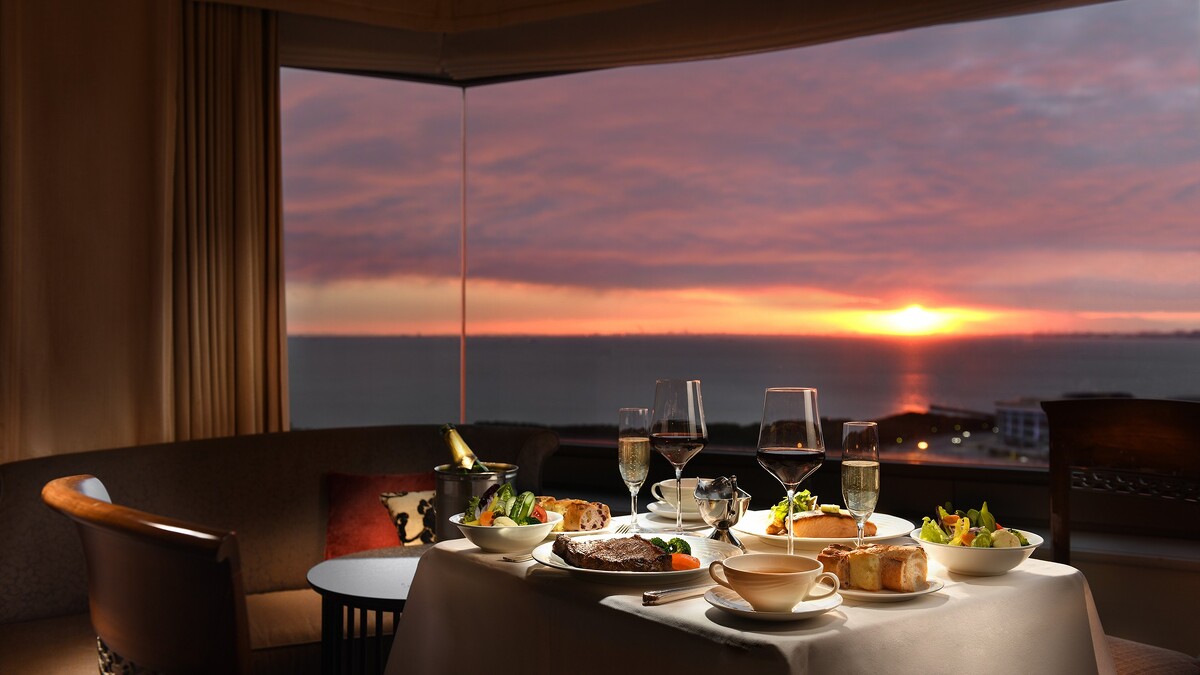 遠眺東京灣海景，同時感受都會與海濱氣息。