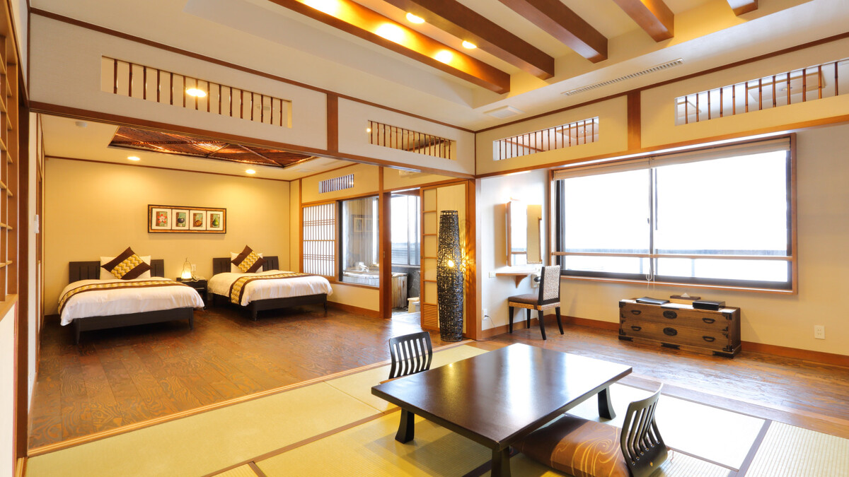 超越百年歷史的日式傳統空間。