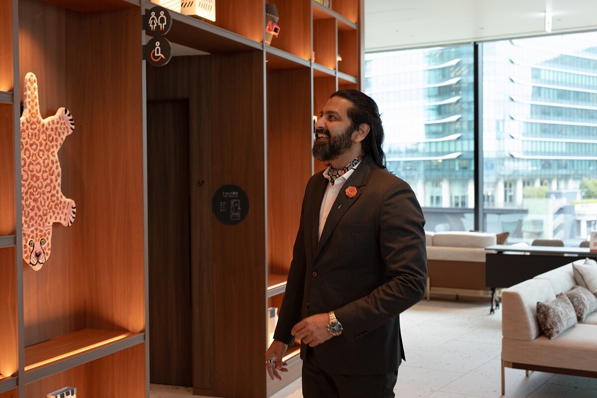 「大阪梅田希爾頓開篷度假酒店」總經理 Srijan Vadhera。