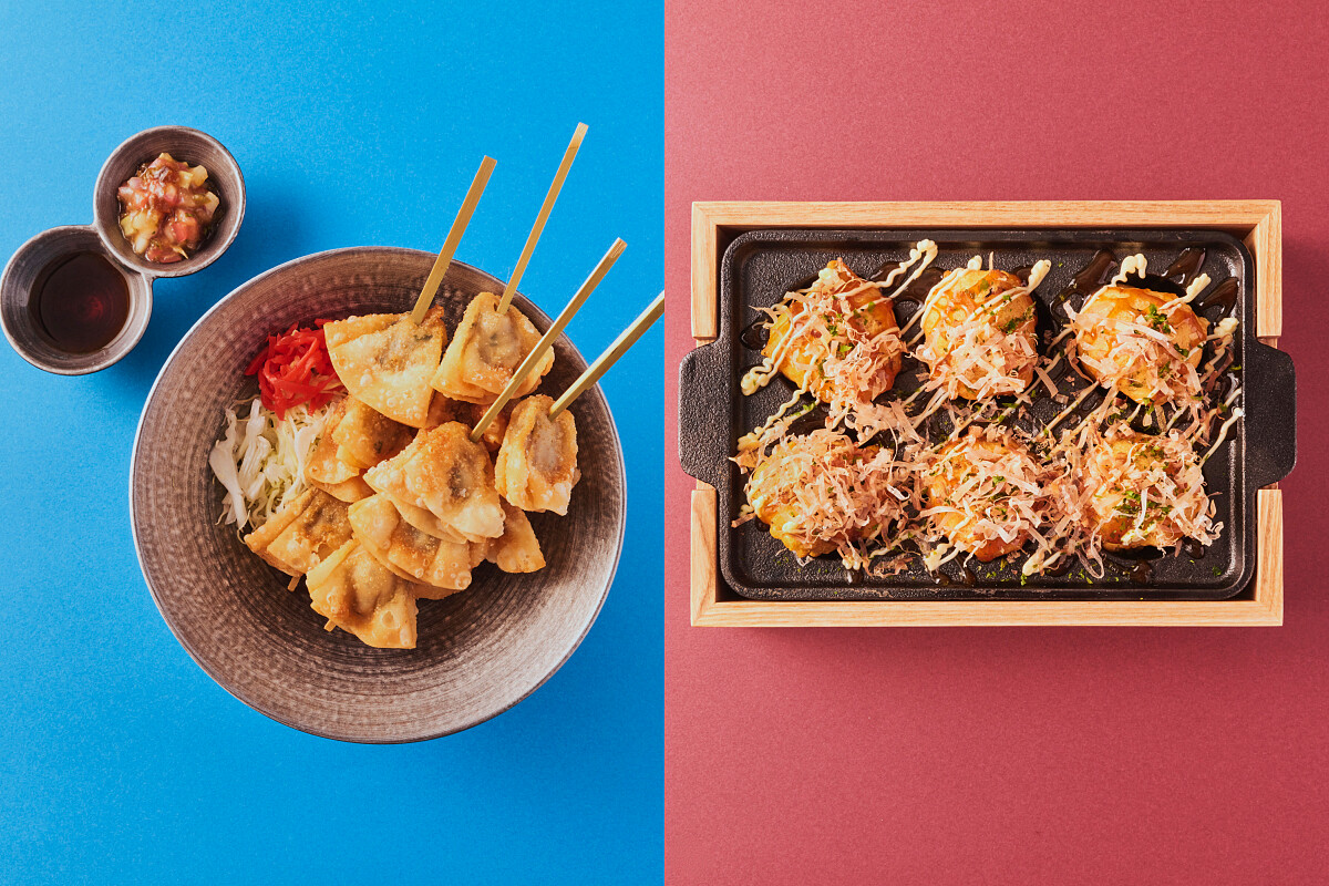 大阪街頭小吃章魚燒、關東煮都能品嚐得到。