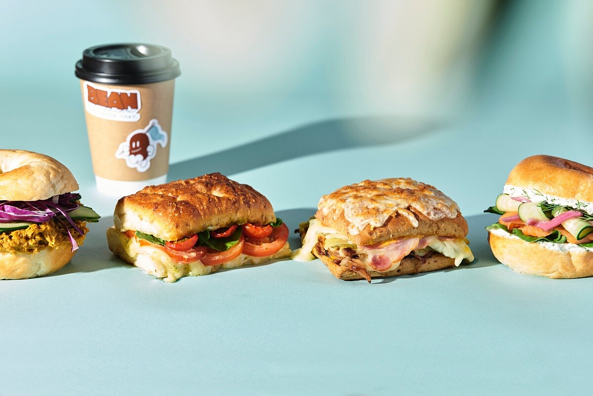 麵包與三明治原料皆取自當地知名工作坊。