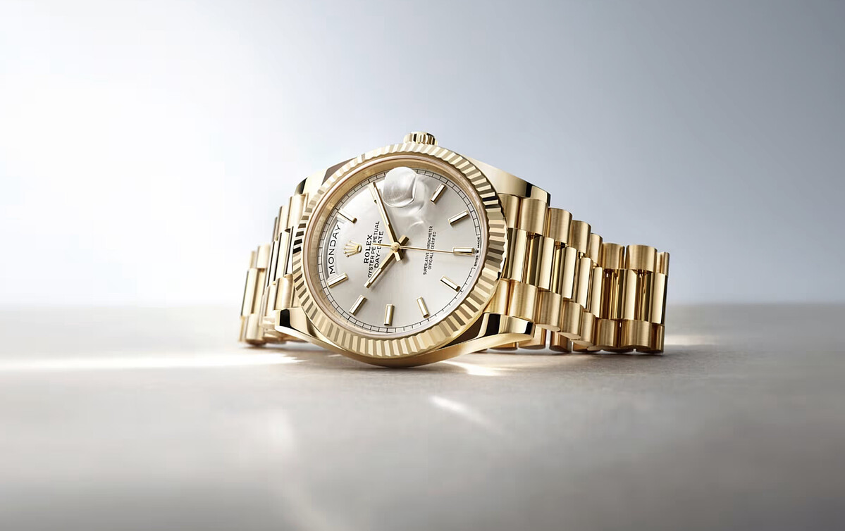 Rolex勞力士Day-Date黃K金腕錶