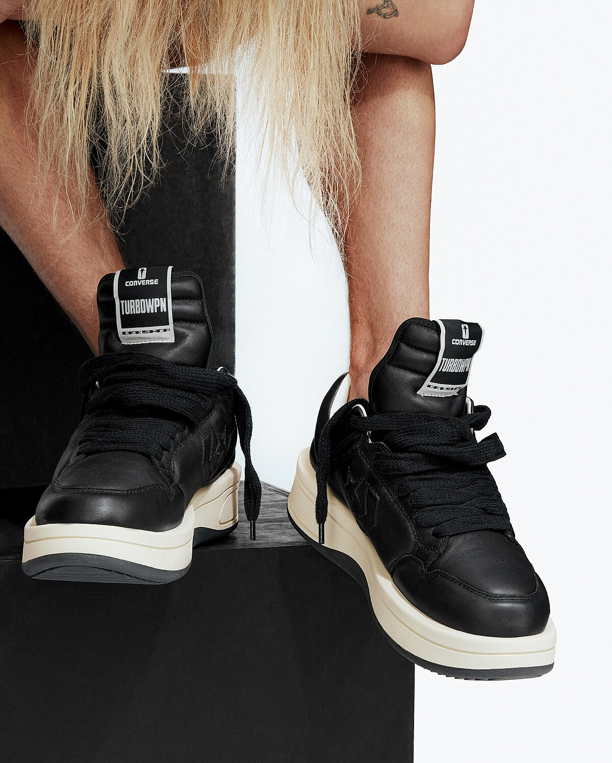 Converse與Rick Owens DRKSHDW合作支線所推出的球鞋
